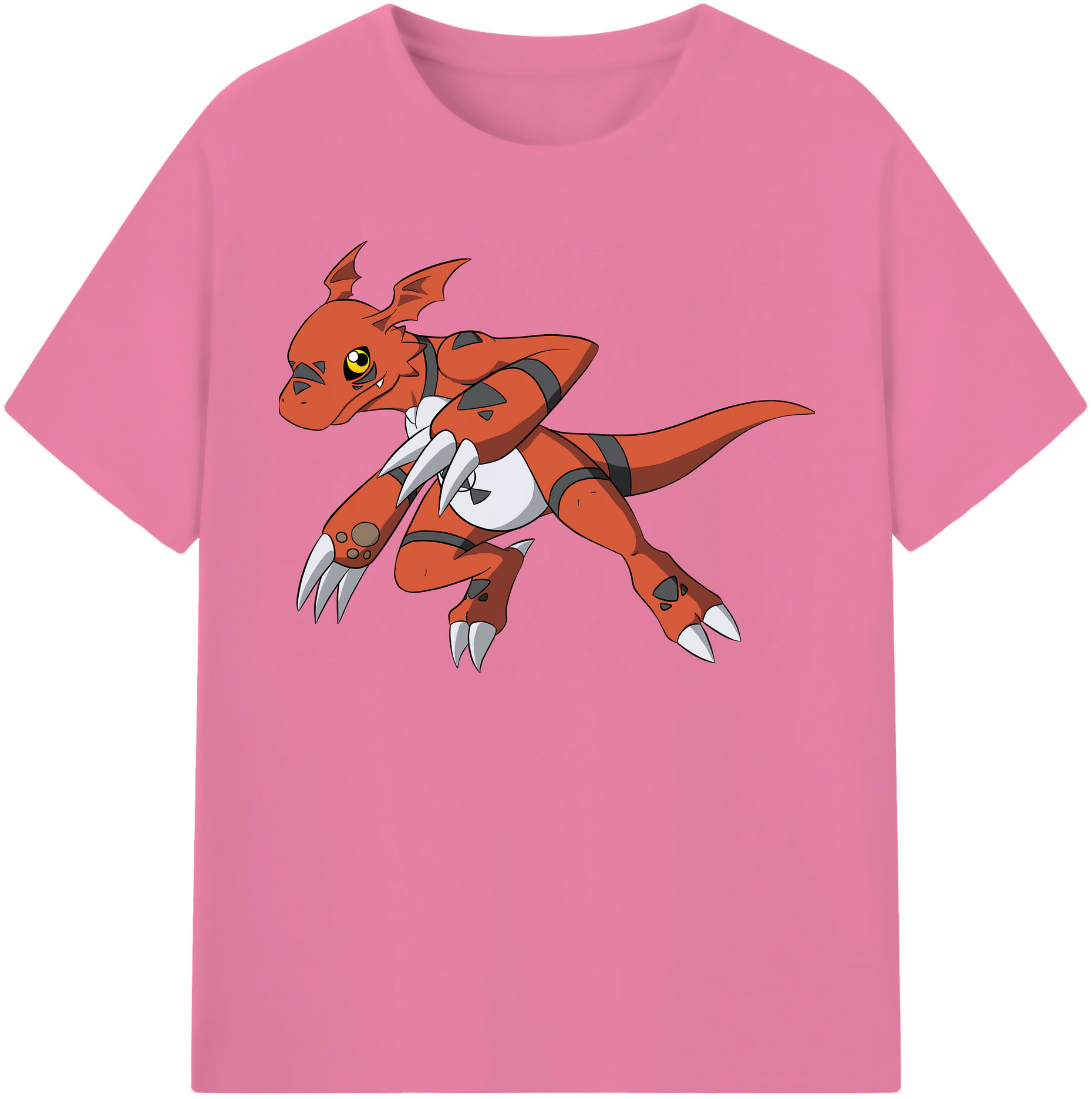 （画像用） Digimon デジタルモンスター/デジモン 綿100％半袖Tシャツ（フロントプリント）